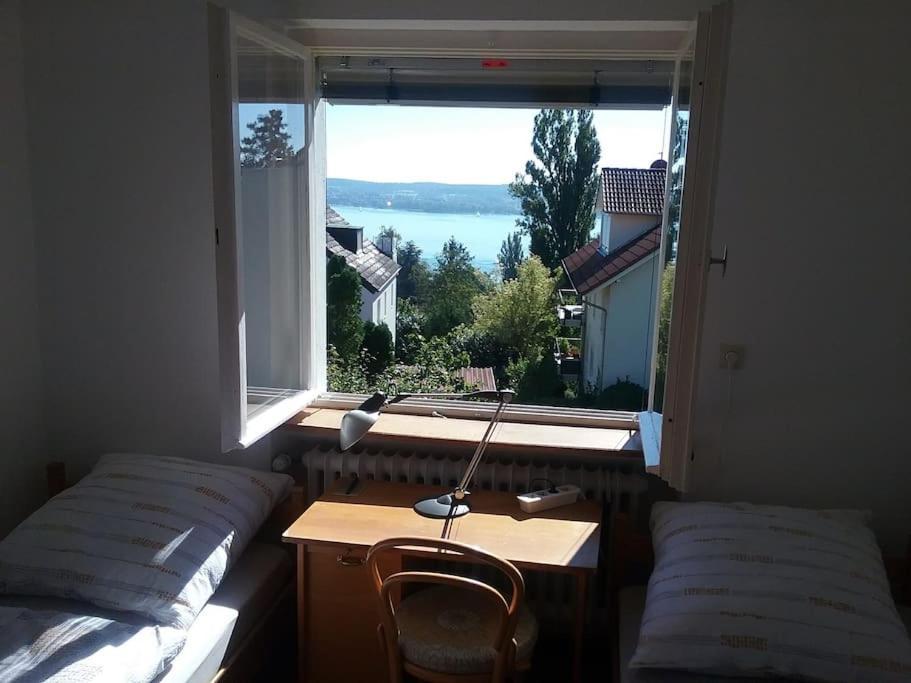 Erholung Mit Seesicht, Terrasse Und Garten Юберлинген Екстериор снимка