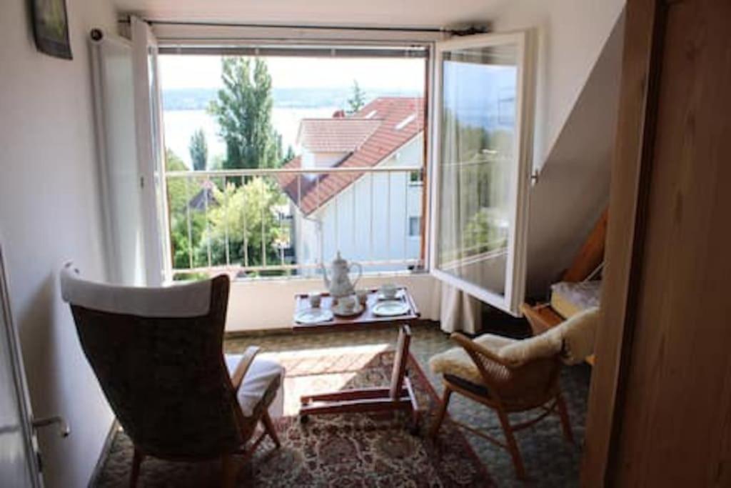 Erholung Mit Seesicht, Terrasse Und Garten Юберлинген Екстериор снимка